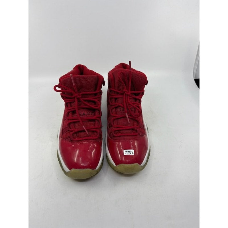 Nike Air Jordan 11 Retro Win Like 96 Basketball Shoes 378037-623 Red Youth 6.5Y