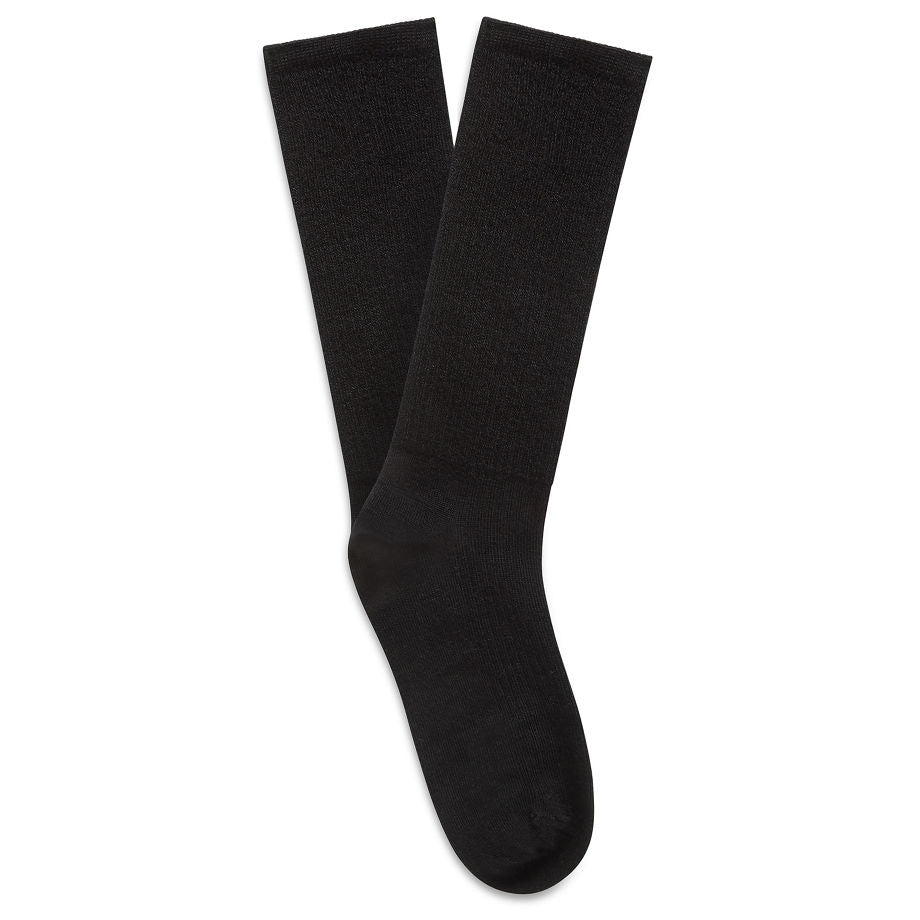 Timberland Ribbed Novelty Crew Socks  Wool Blend Black Mens Size US 9-12