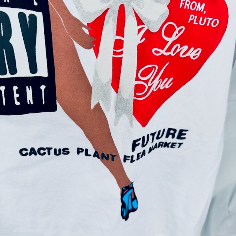 Cactus Plant Flea Market I Never Liked You Tee Shirt White Mens Size XL