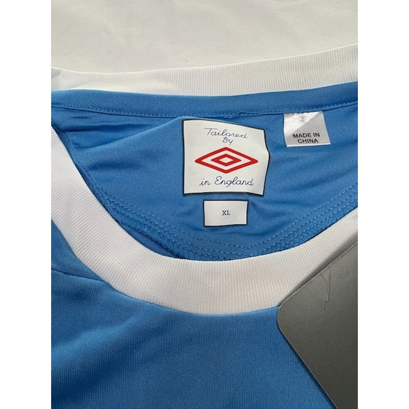 Umbro Manchester Jersey Short Sleeve U91824 Sky Blue/White Mens Size XL