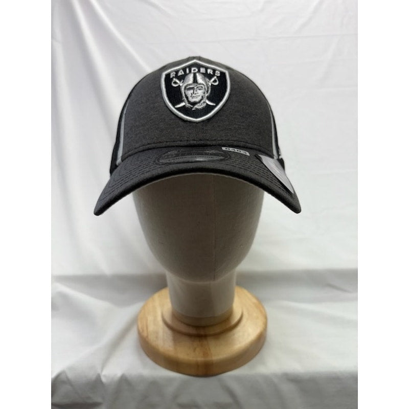 New Era Las Vegas Raiders 39THIRTY Flex Fit Hat NFL Team Cap Gray Mens L/XL