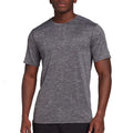 DSG Static Texture Performance Tee Short Sleeve Pure Black/Pure White Mens M