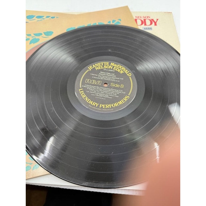 Jeanette MacDonald & Nelson Eddy – Legendary Performers 1977 Vinyl Album Record