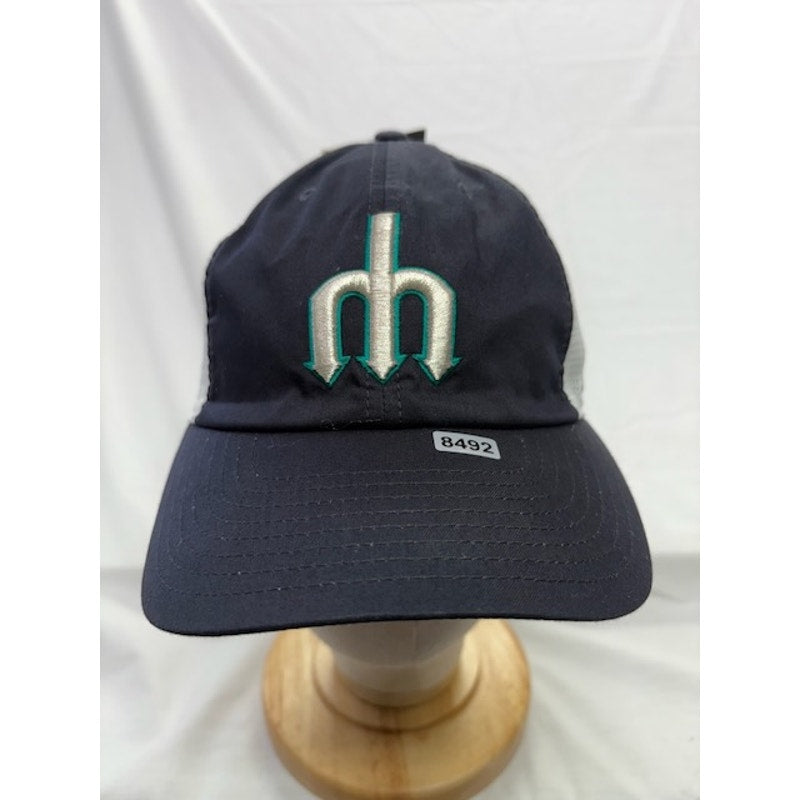 Nike Seattle Mariners Heritage 86 Trucker Hat MLB Black/White Unisex OSFM