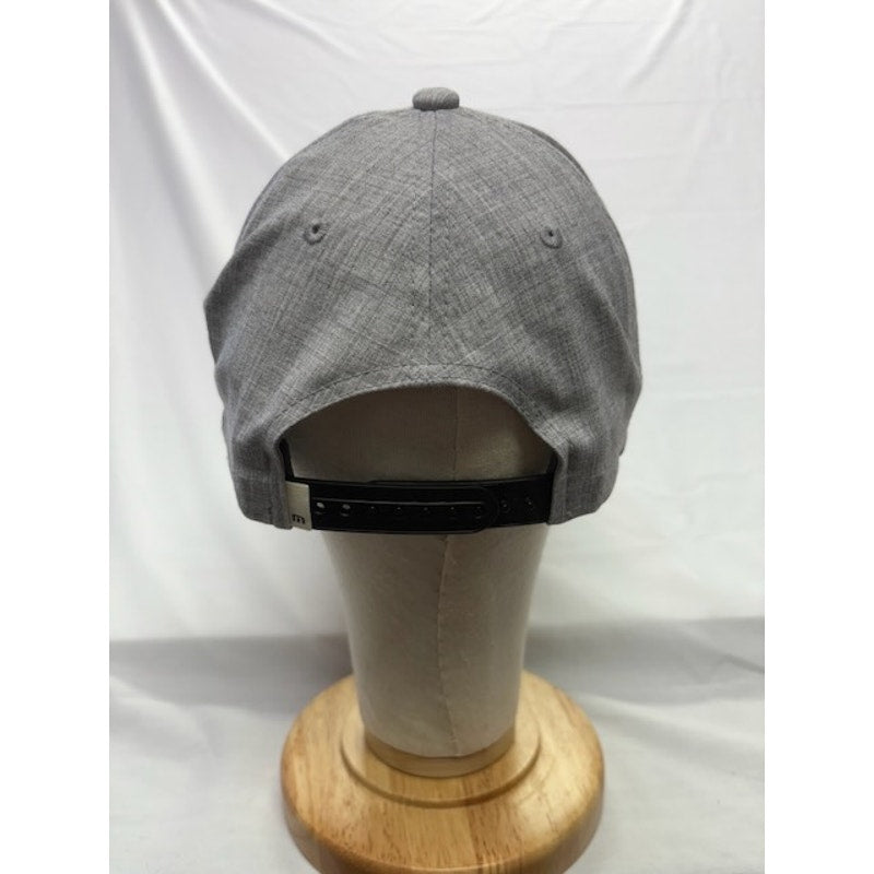Travis Mathew Flexfit 110 One Ten Snapback Hat Wave Patch Cap Gray Mens OSFM