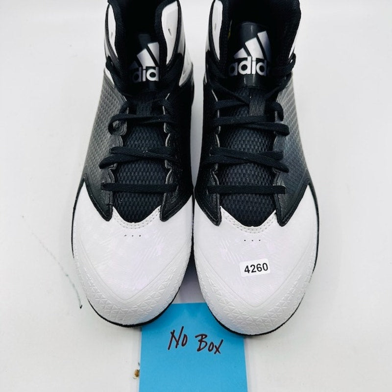 Adidas Freak Md Football Cleats Athletic B42358 Black White Mens Size 9.5