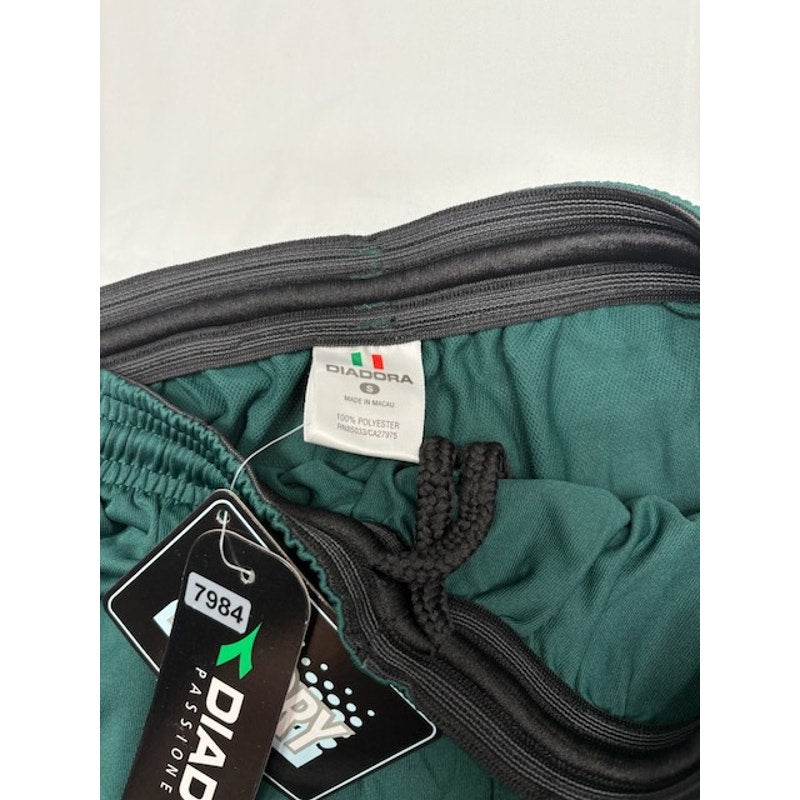 Diadora Diadry Brasil Shorts Elastic Waist Pull-On Green/White Mens Size S