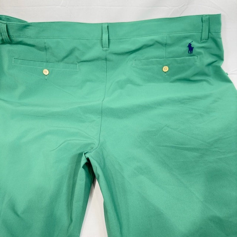 Polo Ralph Lauren All-Day Performance Beach Chino Shorts Green Mens Size 40