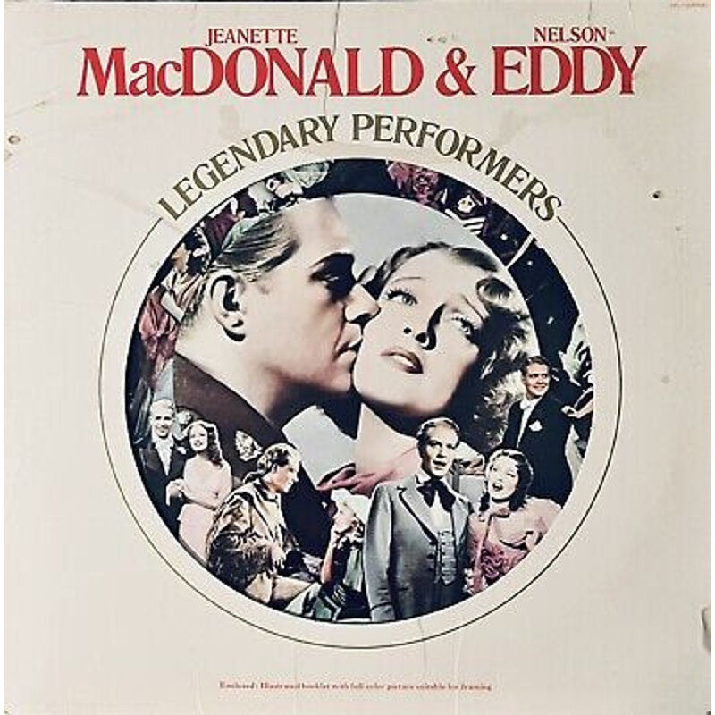 Jeanette MacDonald & Nelson Eddy – Legendary Performers 1977 Vinyl Album Record