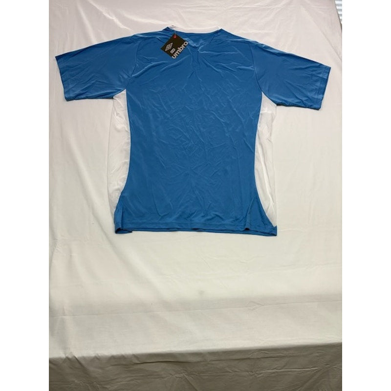Umbro Manchester Jersey Short Sleeve U91824 Sky Blue/White Mens Size XL