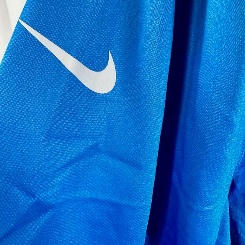 Nike NFL Ziggy Ansah #94 Detroit Lions Throwback Game Jersey Blue Mens Size XXL