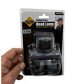 Western Safety Head Lamp Lightweight Swivel Lens Camping Lamp Black #61319