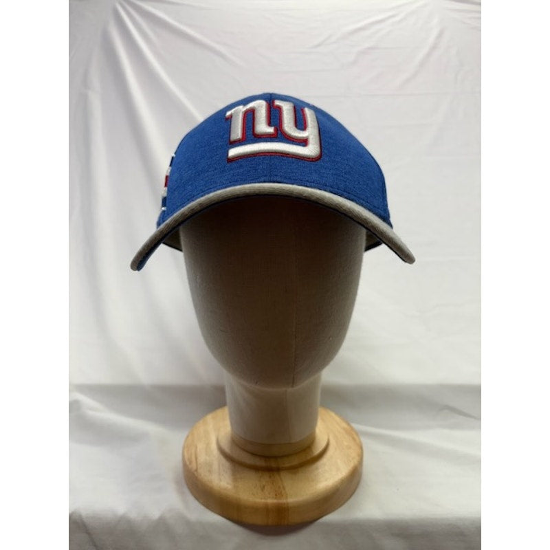 New Era New York Giants 39THIRTY NFL On-Field Sideline Hat Blue Gray M/L