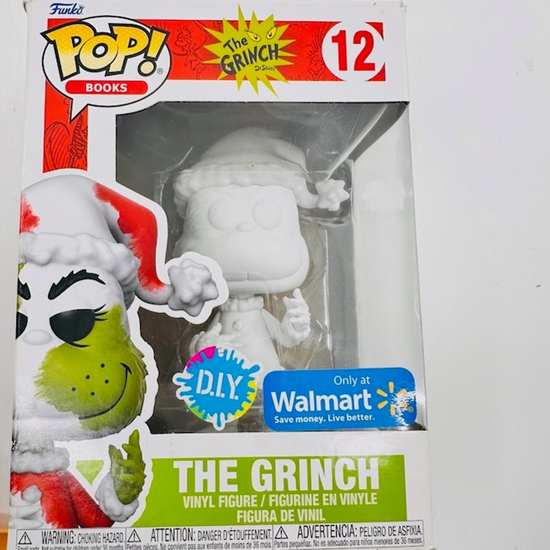 Funko Pop! Books: The Grinch 12 - The Grinch Santa DIY Special Edition #12