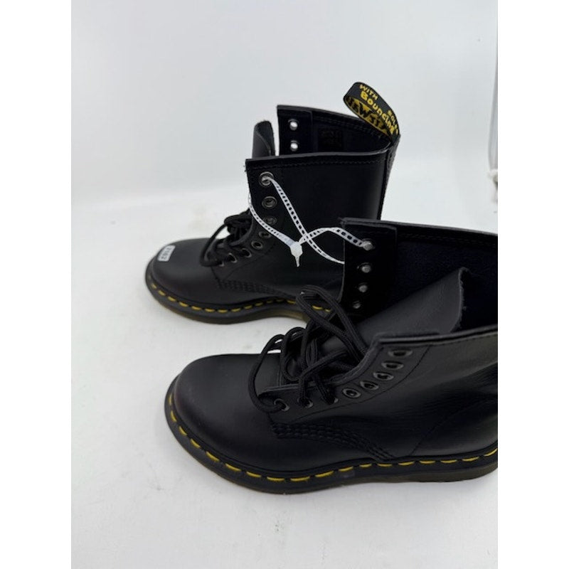Dr. Martens 1460 Smooth Leather Lace-Up Boots 11821 Black Womens Size 5