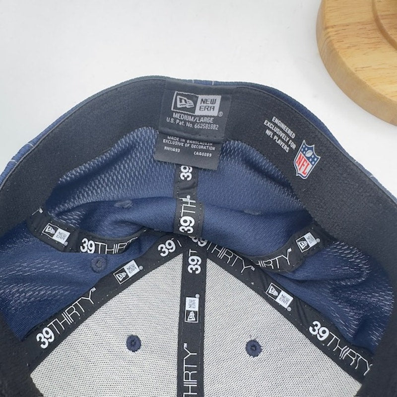 New Era 39thirty Dallas Cowboys Baseball Cap Stretch Flex Fit Blue Mens M/L