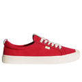 Cariuma Unisex Oca Low Canvas Sneaker Shoes Lace-Up Round Toe Red Size 6/7.5