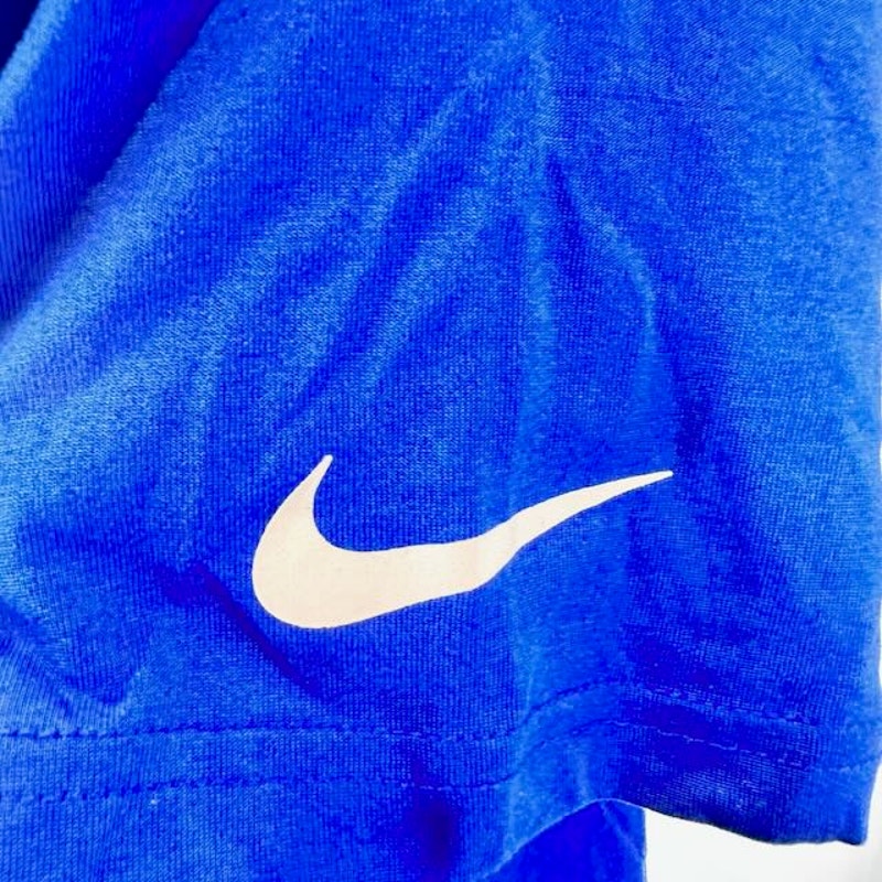 Nike Dri-FIT NFL New York Giants Sideline Legend Tee Crewneck Blue Mens Size XL