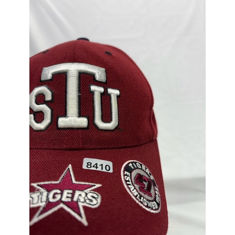 Big Boy Headgear STU Tigers Adjustable Hat NCAA College Cap Maroon Unisex OSFM