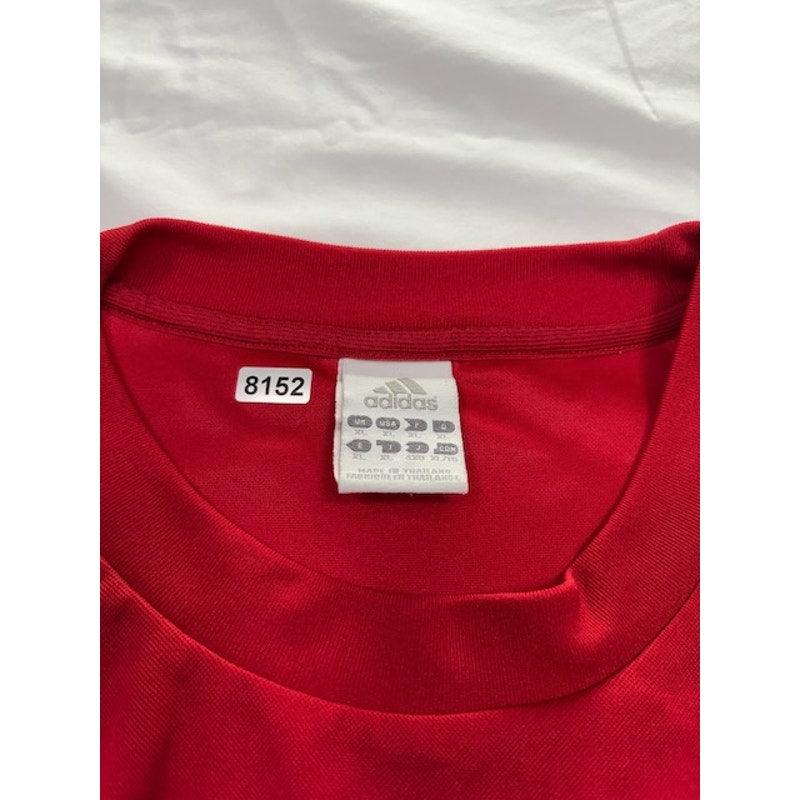 Adidas Kicker #15 Training Soccer Jersey Shirt Short Sleeve Red/White Mens Sz XL