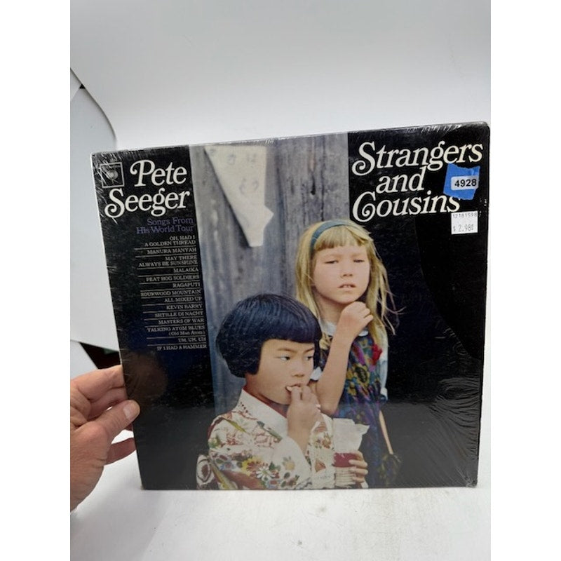 Pete Seeger – Strangers And Cousins 1965 Vinyl Album Record