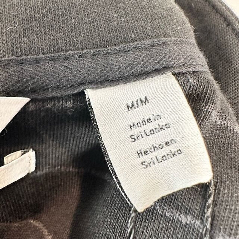 Calvin Klein Quarter-Zip Sweatshirt Liquid Touch Regular Fit Stripe Gray Mens M