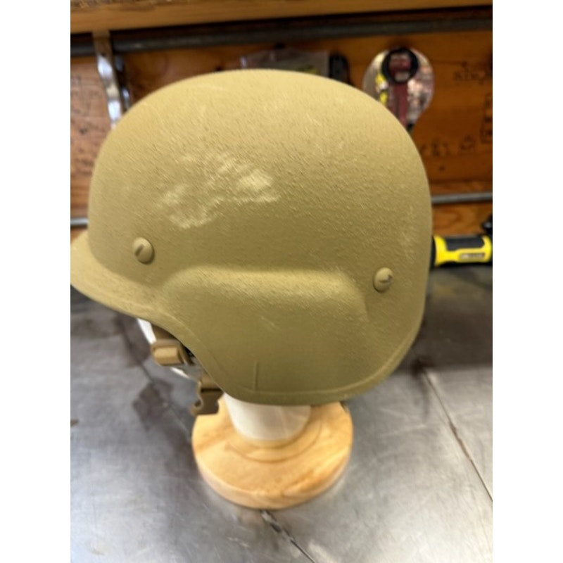 BAE Systems Military Lightweight Ballistic Helmet SPM1C1-10-C-0011 Green Size L