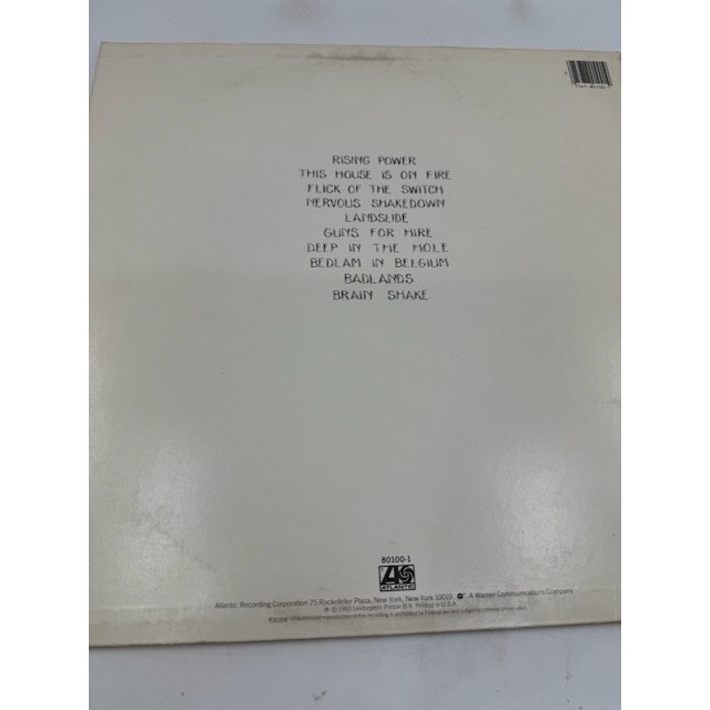 AC/DC – Flick Of The Switch Vinyl Album Record