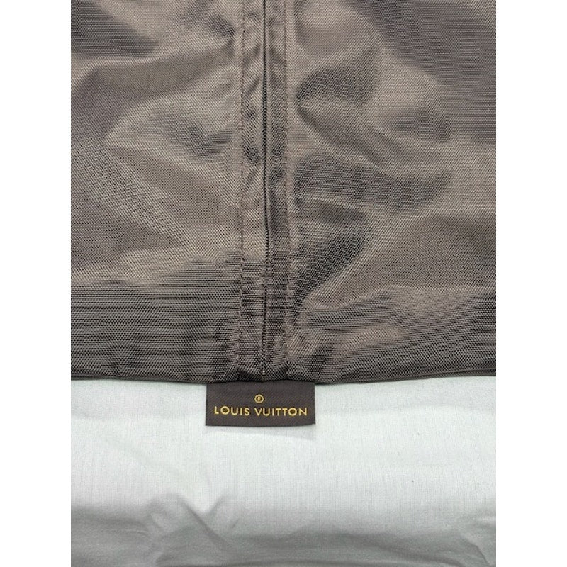 Louis Vuitton Garment Bag Monogram Travel Suit Cover Hanging w/ Hanger Brown