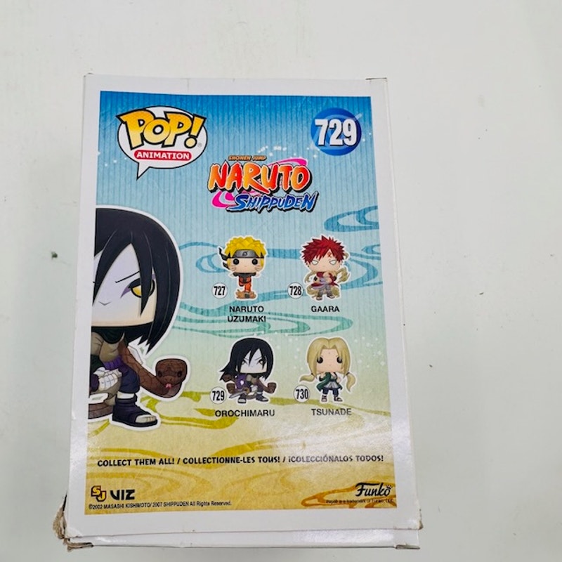 Funko Pop! Animation: Naruto Shippuden - Orochimaru Vinly Figure #729