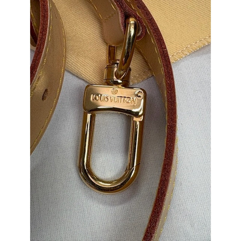 Louis Vuitton Keepall Bandouliere Monogram Duffle Travel Bag W/ Strap Brown