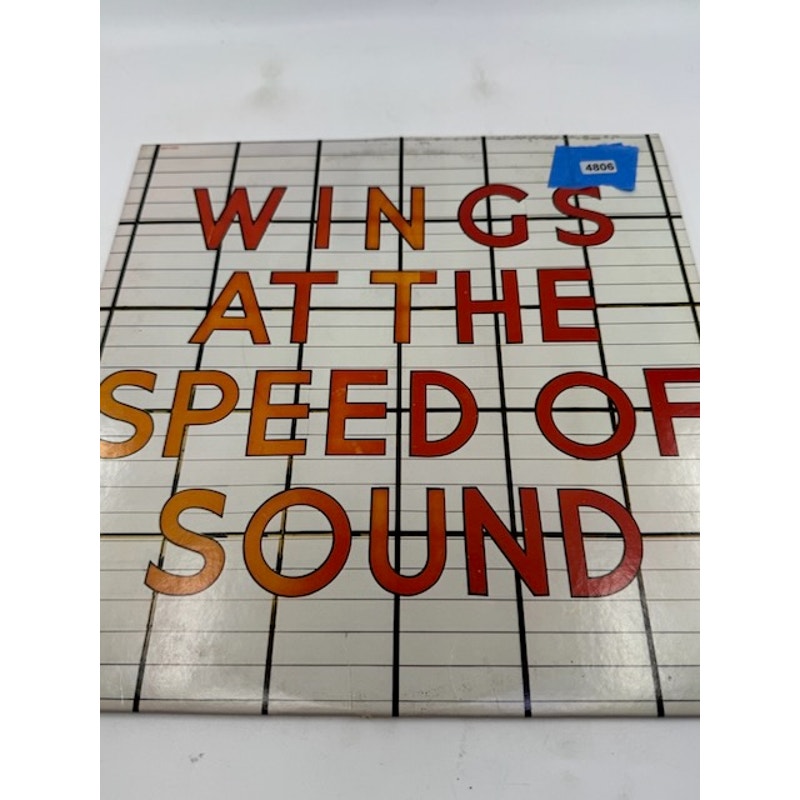 Wings – Wings At The Speed Of Sound 1976 Vinyl Album Record