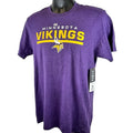 '47 Brand NFL Minnesota Vikings T-Shirt Short Sleeve Crewneck Purple Mens Size S