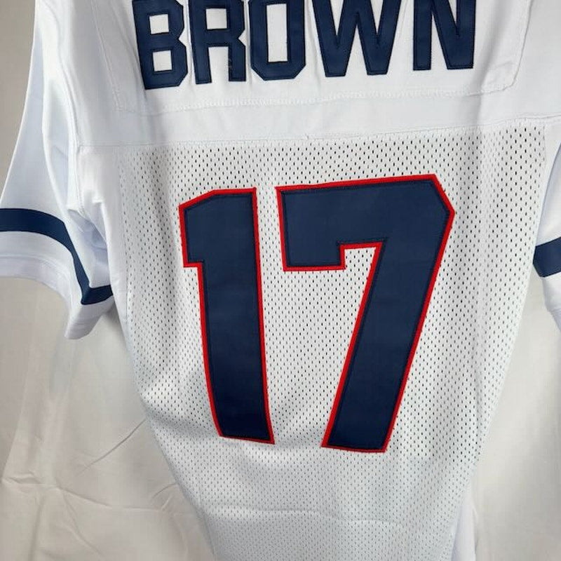 Headgear Classics Marquise Brown 17 High School Football Jersey White Mens L