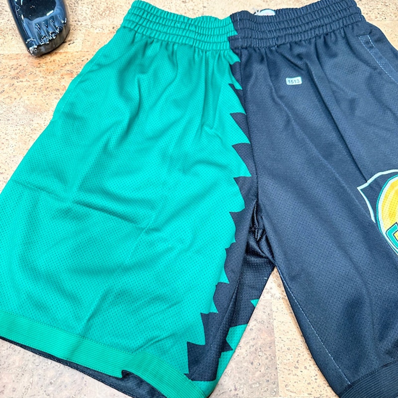 Mitchell & Ness MLS Since 96 2.0 Sublimated Mesh Shorts LA Galaxy Green Black M