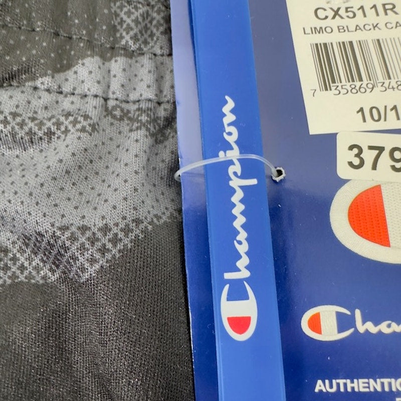 Champion Limo Sweat Shorts Pull On Pockets Camouflage Black Boys 10/12