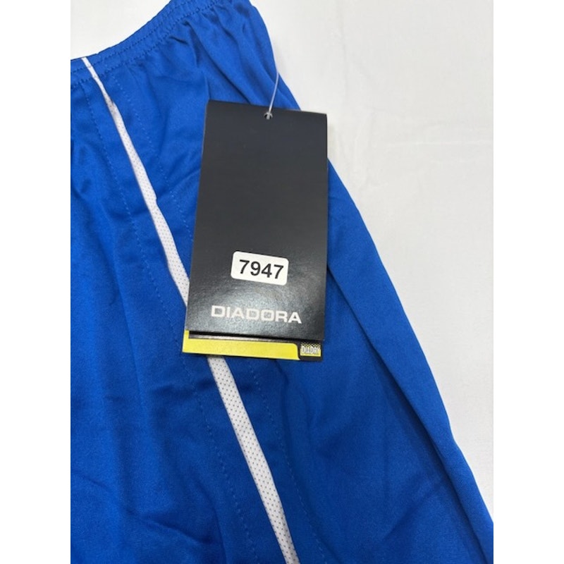 Diadora Irina Tennis Skirt Elastic Waist Pull-On Blue/White Womens Size S