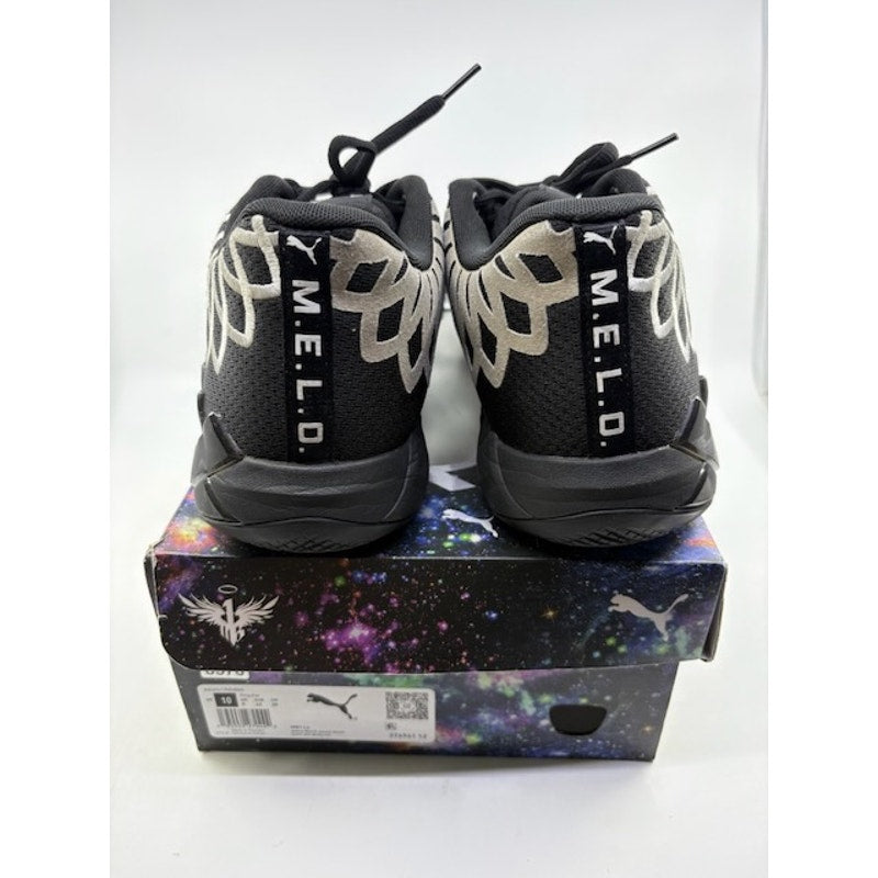 Puma MB.01 LaMelo Ball M.E.L.O. Basketball Shoes Black White Mens Size 10