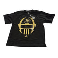 NWT Adidas Colorado Buffaloes T-Shirt Short Sleeve Crew Neck Black Mens Size L