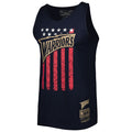 Mitchell & Ness MLB Seattle Mariners Stars Stripe Tank Top Crewneck Navy Size S
