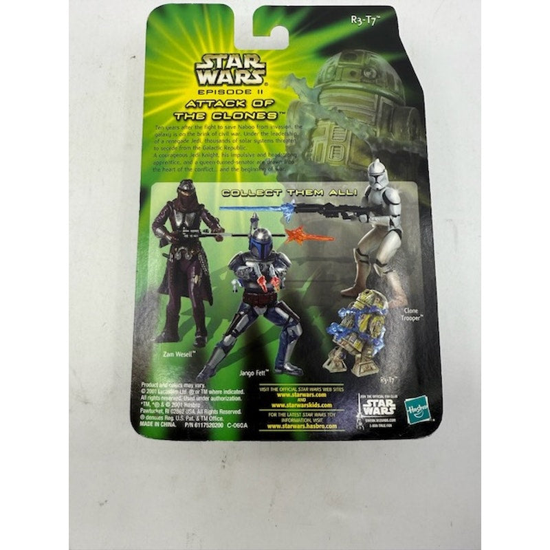 Hasbro Star Wars Attack Of The Clones - Sneak Preview R3-T7 Action Figure