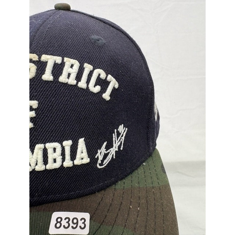 New Era Washington Nationals 59FIFTY DC Camo Brim Fitted Hat Black Size 7 1/2