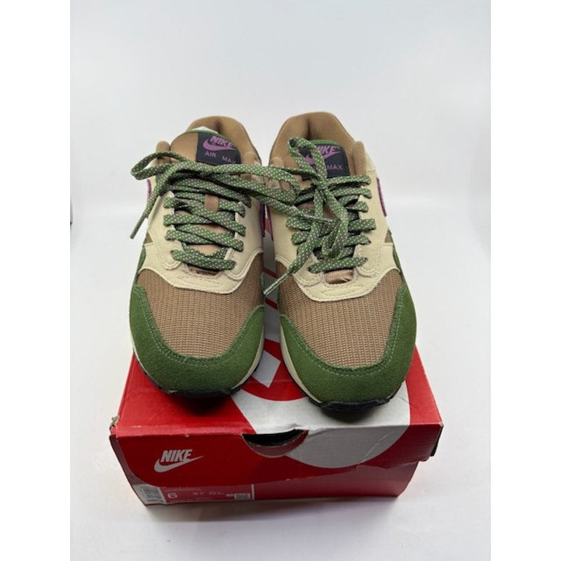 Nike Air Max 1 NH Treeline Shoes DR9773-300 Green Tan Purple Womens Size 6