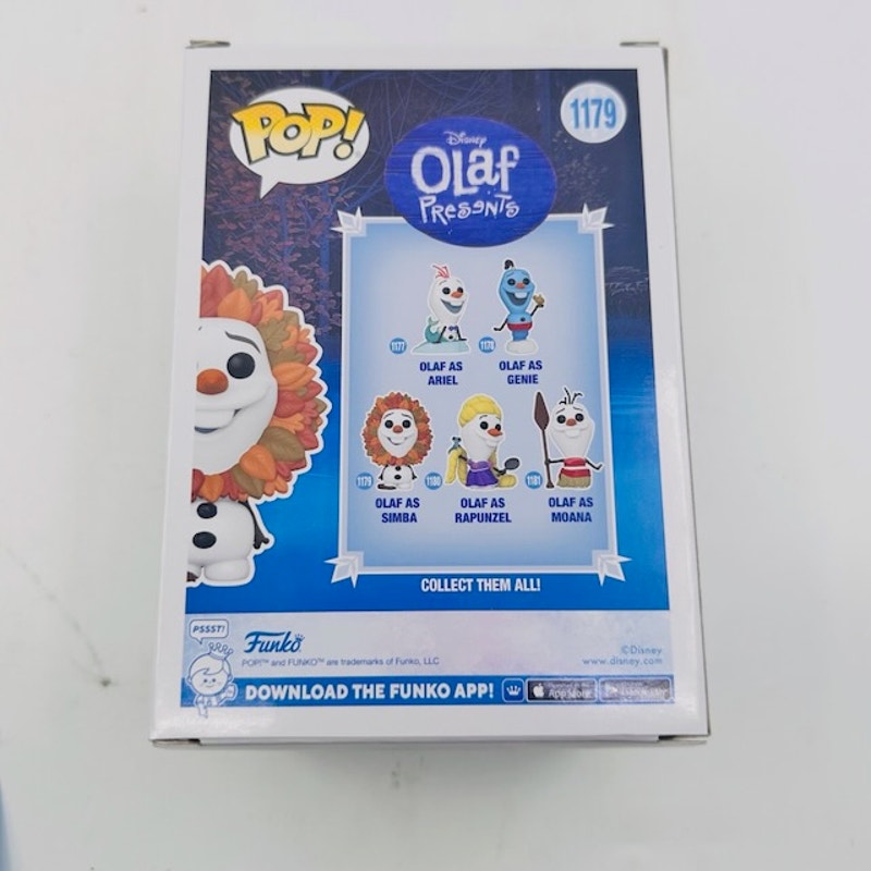 Funko POP Disney!: Olaf Presents - Olaf as Simba Vinyl Figure #1179