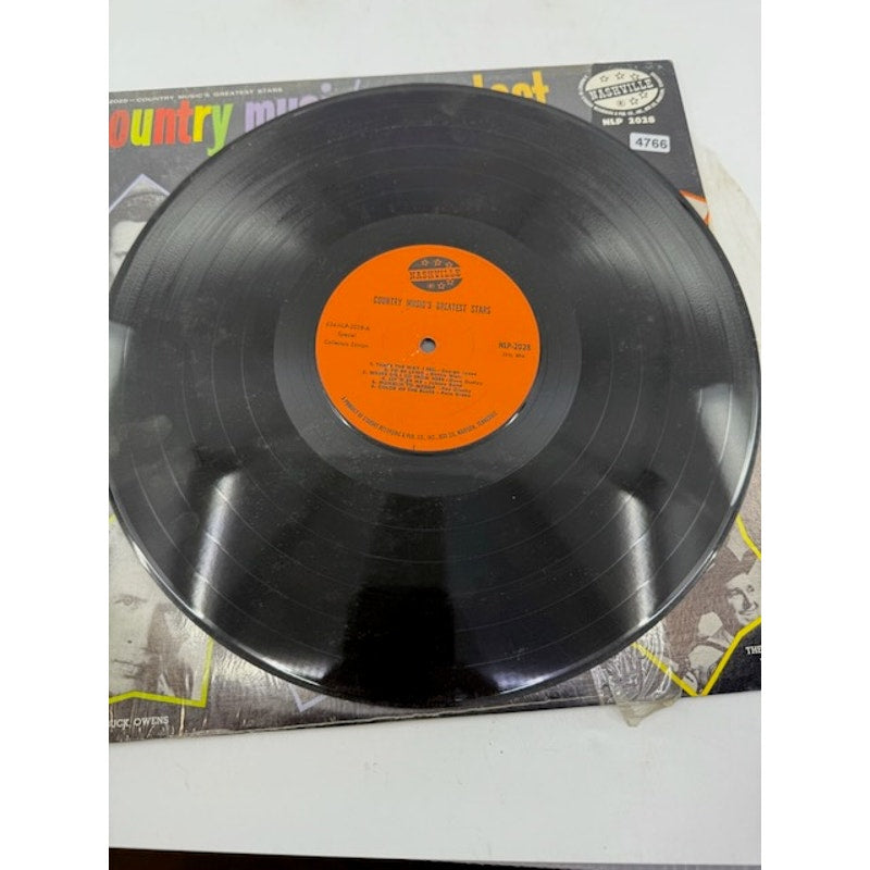 Various – Country Music's Greatest Stars - The Top 12 Talents Of Today Vinyl