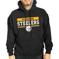 Campus Colors Pittsburgh Game Day Hoodie Sweatshirt Black Size XL