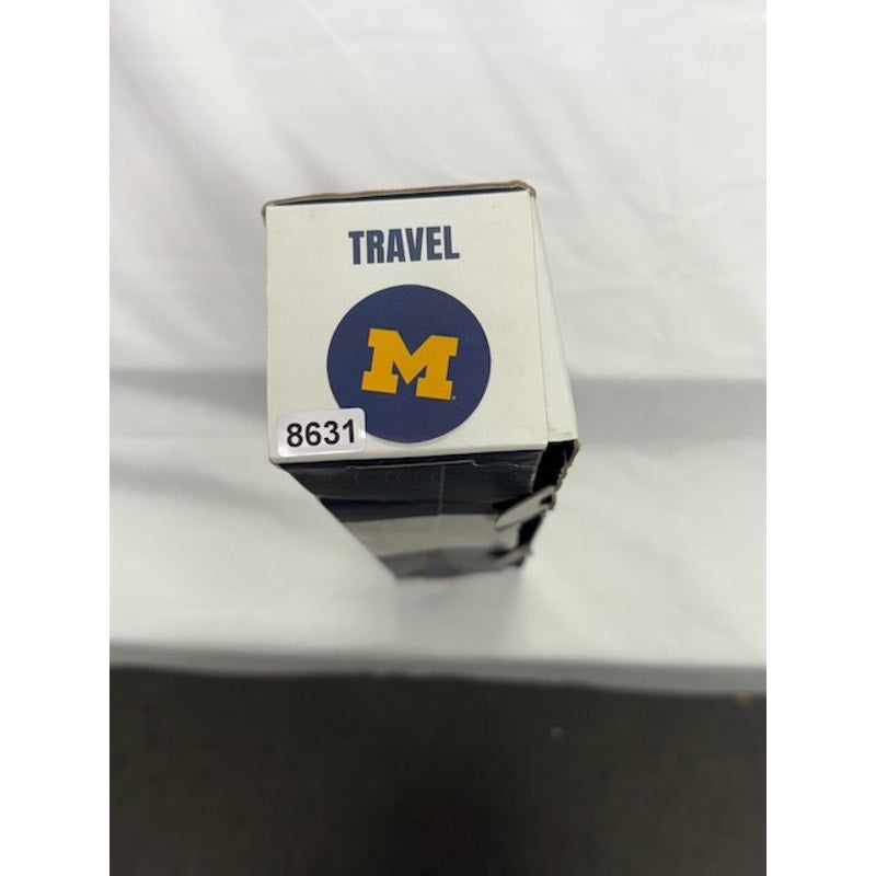 WeatherMan UNC North Carolina Tar Heels Compact Travel Umbrella NCAA White