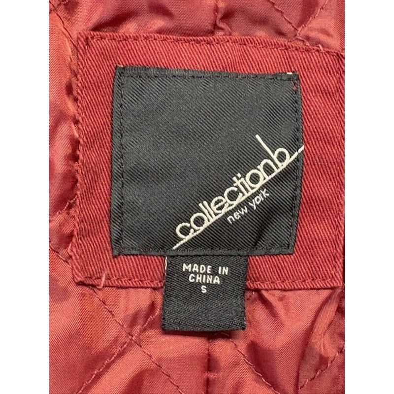Collection B Hooded Anorak Jacket Twill Full-Zip Brick Junior Womens Size S