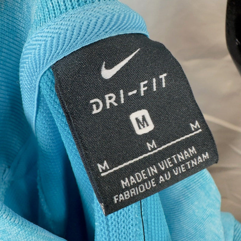 Nike Dri-FIT Player 1/2 Zip Golf Sweatshirt Pullover Cool Blue Mens Medium