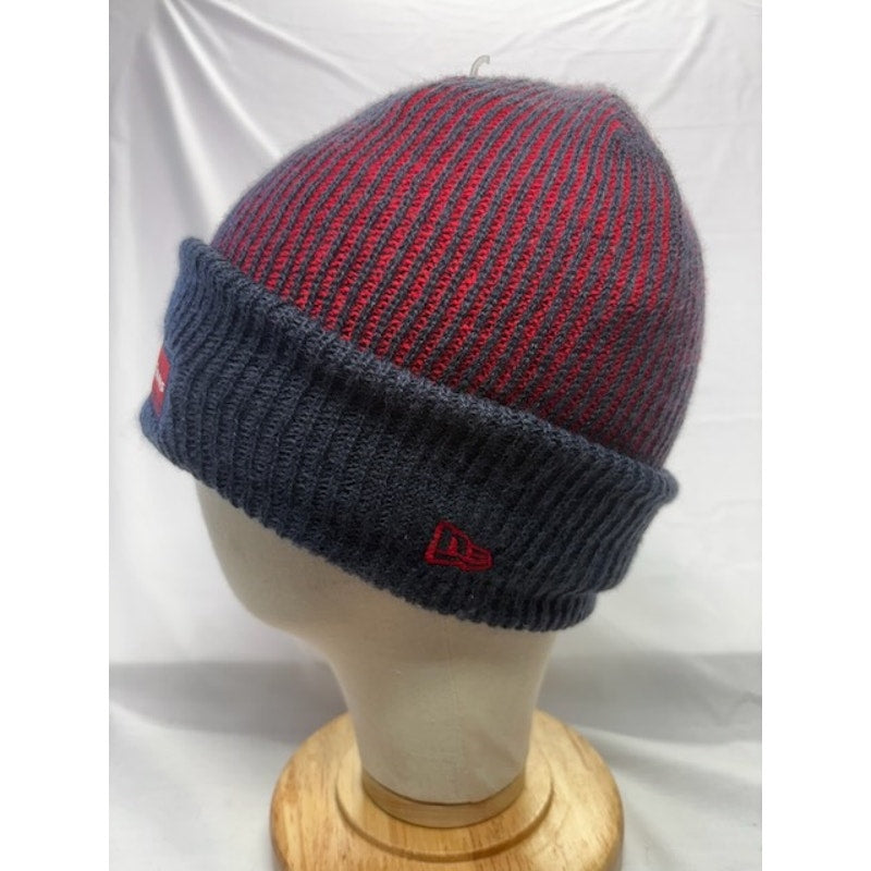 New Era Houston Texans Sport Knit Beanie Cuffed NFL Hat Gray Red Adult OSFM